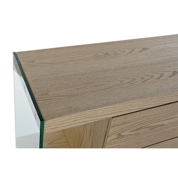 Skænk DKD Home Decor Krystal Træ MDF (160 x 45 x 80 cm)