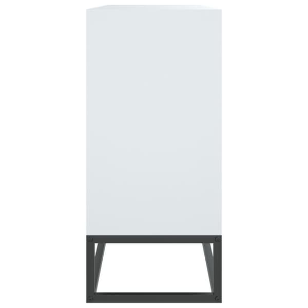 vidaXL Skjenk hvit 105x30x65 cm konstruert tre