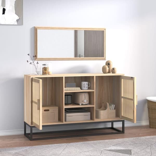 vidaXL Senkki 105x30x65 cm tekninen puu
