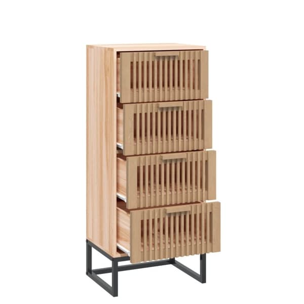 vidaXL kommode 40x30x95 cm konstrueret træ