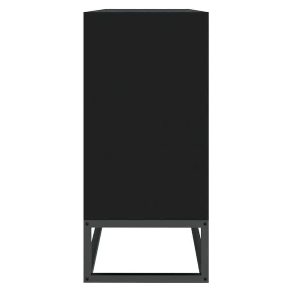 vidaXL Senkki musta 105x30x65 cm tekninen puu