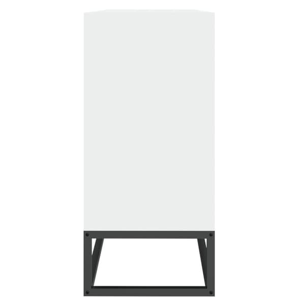 vidaXL Senkki valkoinen 105x30x65 cm tekninen puu