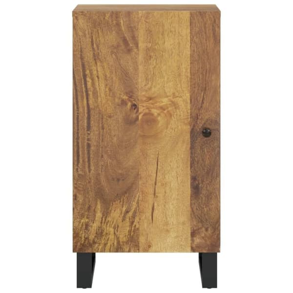 vidaXL Senkki ovella 40x31x75 cm täysi mangopuu