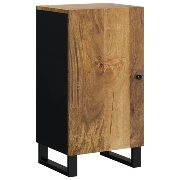 vidaXL Senkki ovella 40x31x75 cm täysi mangopuu