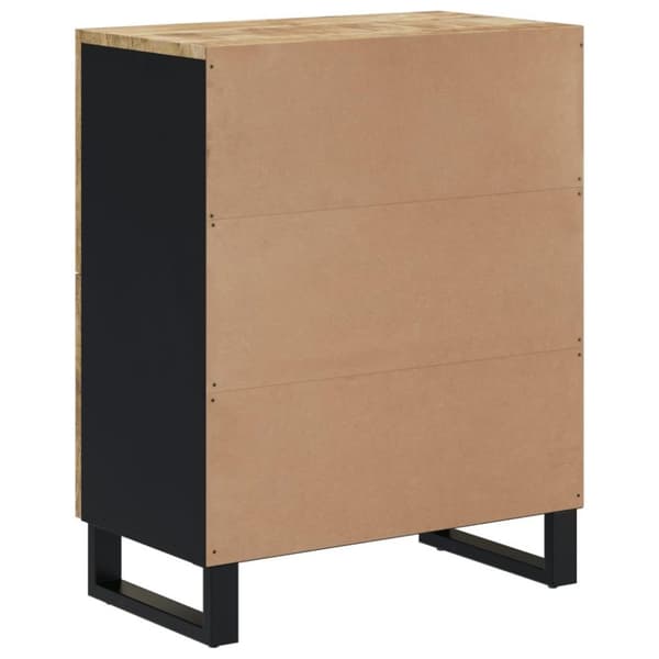 vidaXL skænk med 4 låger 60x33x75 cm massivt mangotræ