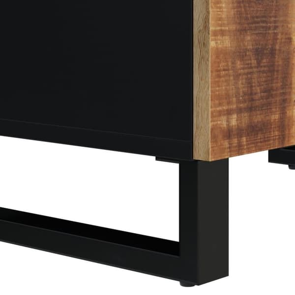 vidaXL skænk med 4 låger 60x33x75 cm massivt mangotræ