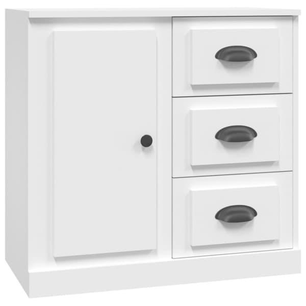 vidaXL skænk 70x35,5x67,5 cm konstrueret træ hvid