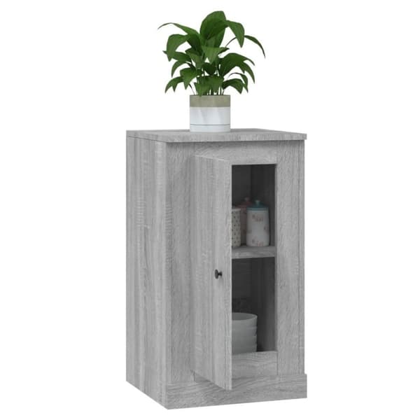 vidaXL Senkki harmaa Sonoma 37,5x35,5x67,5 cm tekninen puu