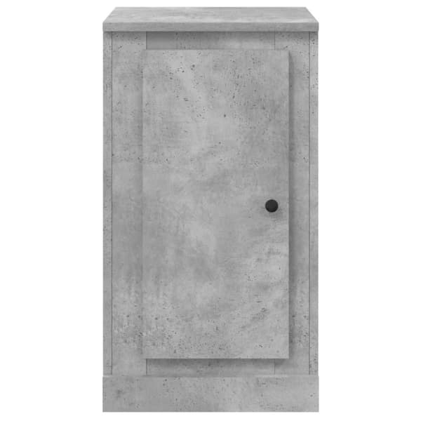 vidaXL Skjenk betonggrå 37,5x35,5x67,5 cm konstruert tre