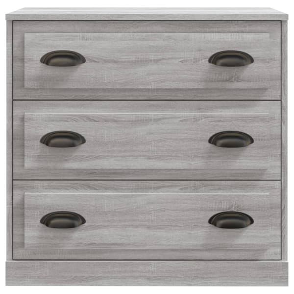 vidaXL Skjenk grå sonoma 70x35,5x67,5 cm konstruert tre