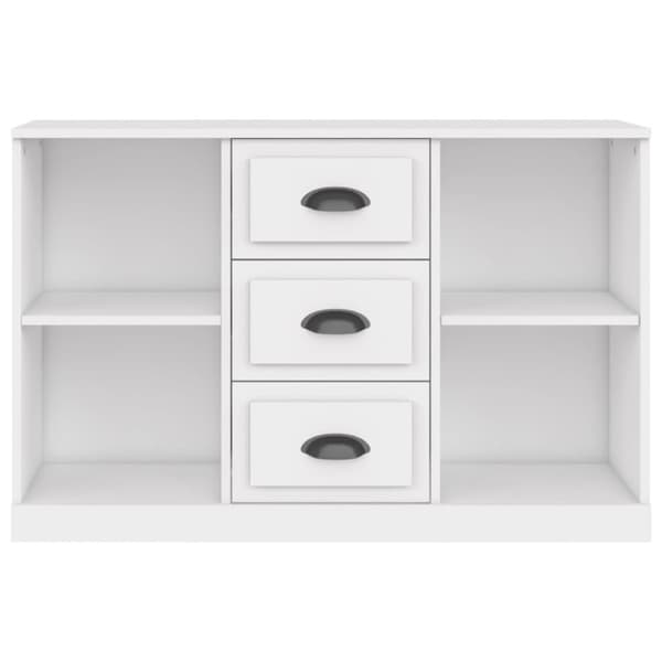vidaXL Senkki valkoinen 104,5x35,5x67,5 cm tekninen puu