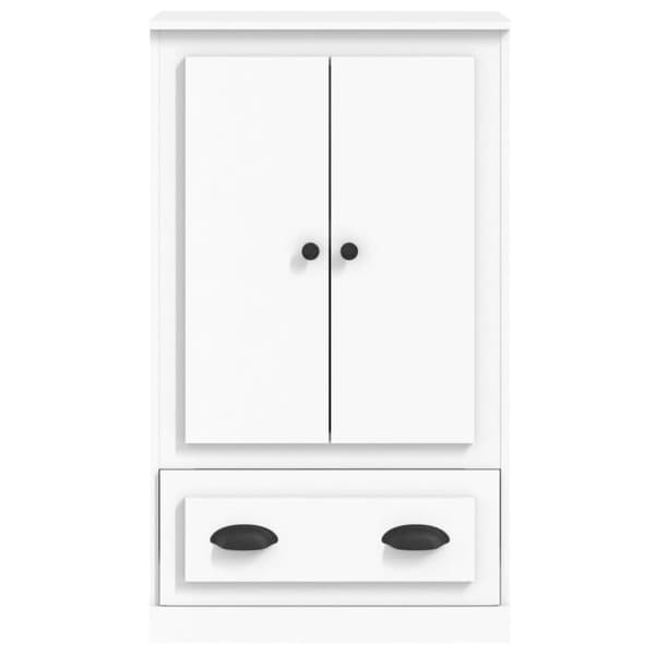 vidaXL Highboard hvit 60x35,5x103,5 cm konstruert tre