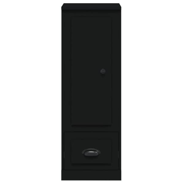 vidaXL Highboard svart 36x35,5x103,5 cm konstruert tre