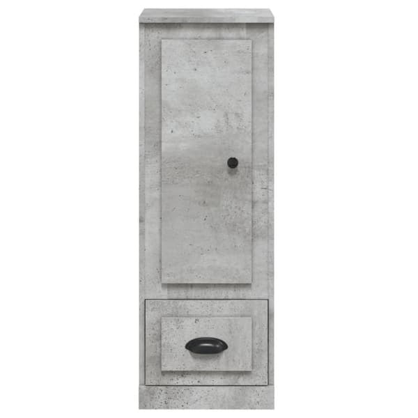 vidaXL Highboard betonggrå 36x35,5x103,5 cm konstruert tre
