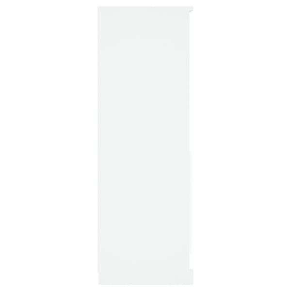vidaXL Highboard hvit 60x35,5x103,5 cm konstruert tre