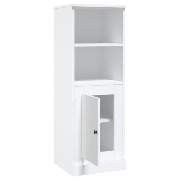 vidaXL Highboard hvit 36x35,5x103,5 cm konstruert tre