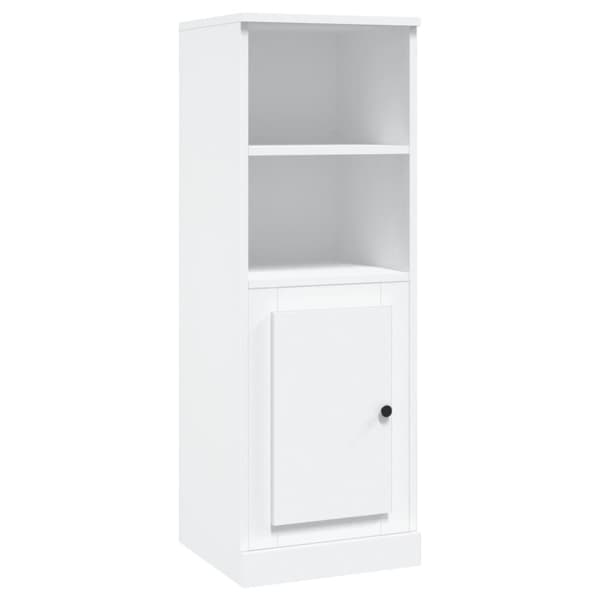 vidaXL Highboard hvit 36x35,5x103,5 cm konstruert tre
