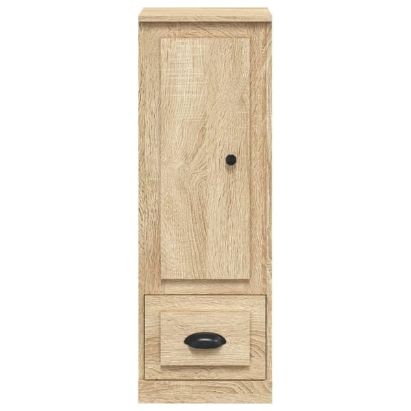 vidaXL skab 36x35,5x103,5 cm konstrueret træ sonoma-eg