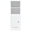Miniatyrbillede 6 af 11: vidaXL skab 36x35,5x103,5 cm konstrueret træ hvid
