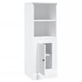 Miniatyrbillede 8 af 11: vidaXL skab 36x35,5x103,5 cm konstrueret træ hvid