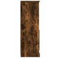 Miniatyrbilde 7 av 11: vidaXL Highboard røkt eik 36x35,5x103,5 cm konstruert tre