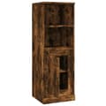 Miniatyrbilde 8 av 11: vidaXL Highboard røkt eik 36x35,5x103,5 cm konstruert tre
