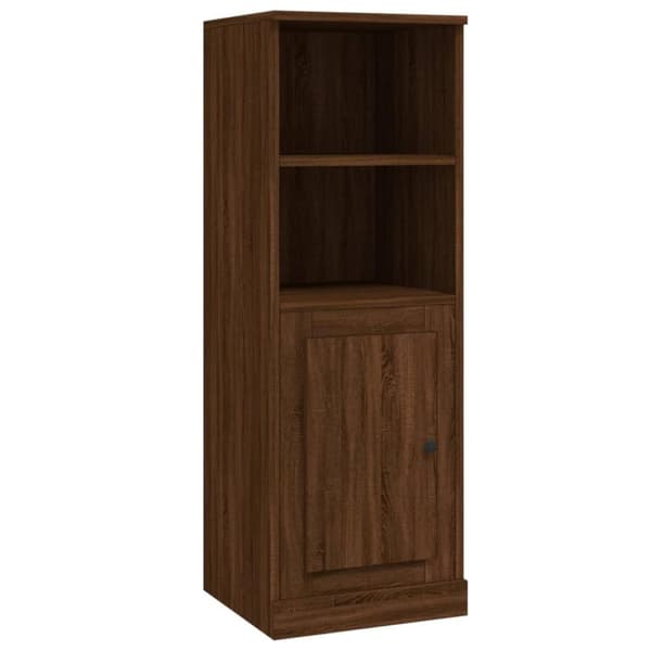 vidaXL Skåp brun ek 36x35,5x103,5 cm konstruerat trä
