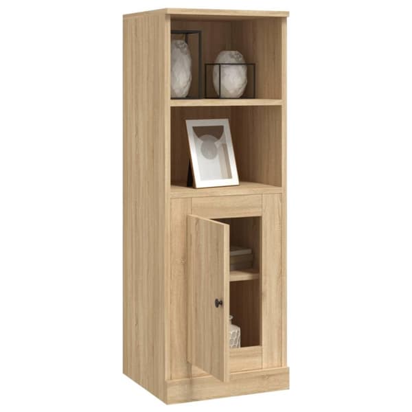 vidaXL skab 36x35,5x103,5 cm konstrueret træ sonoma-eg