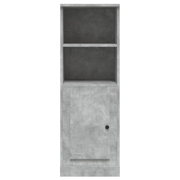vidaXL skab 36x35,5x103,5 cm konstrueret træ betongrå