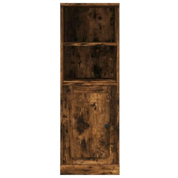 vidaXL skab 36x35,5x103,5 cm konstrueret træ røget egetræsfarve