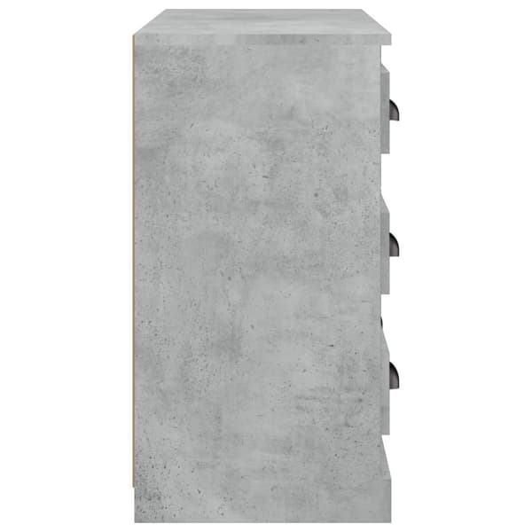 vidaXL Skåp betonggrå 70x35,5x67,5 cm konstruerat trä
