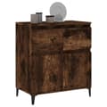 Miniatyrbilde 4 av 11: vidaXL Skjenk røkt eik 60x35x70 cm konstruert tre