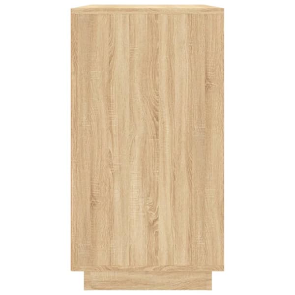 vidaXL Senkki Sonoma tammi 80x34x75 cm tekninen puu