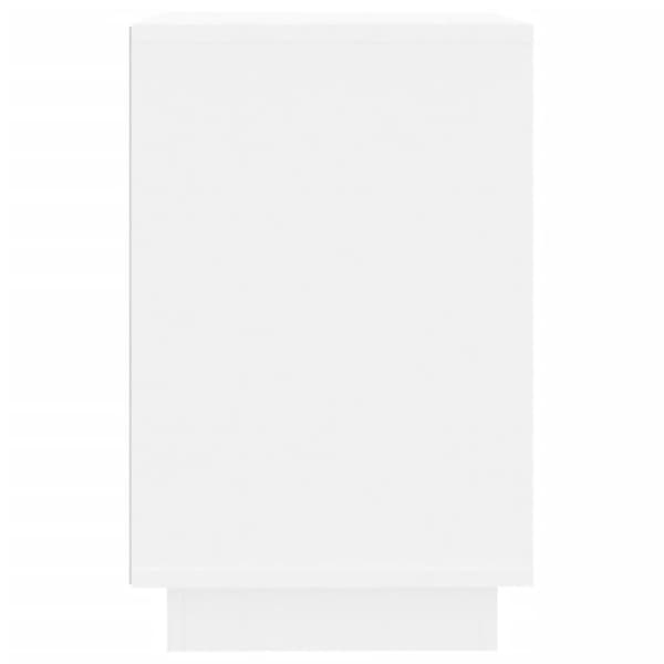 vidaXL Skjenk hvit 102x35x60 cm konstruert tre