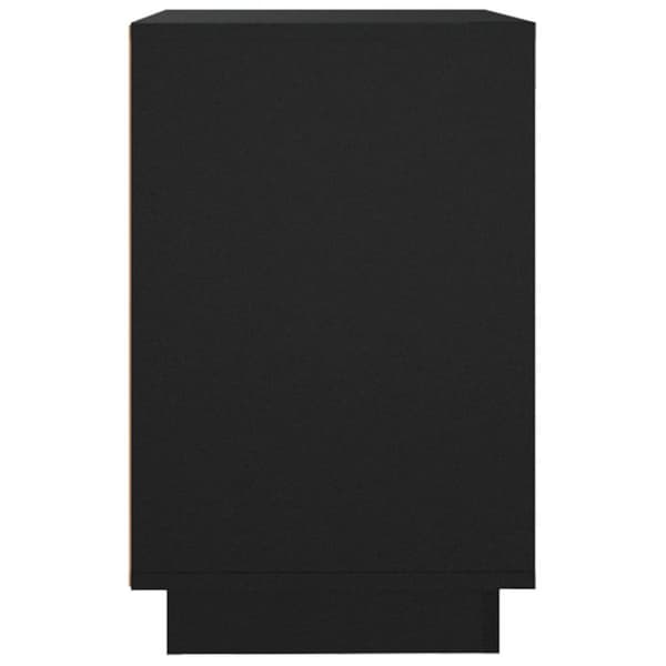 vidaXL skænk 102x35x60 cm konstrueret træ sort