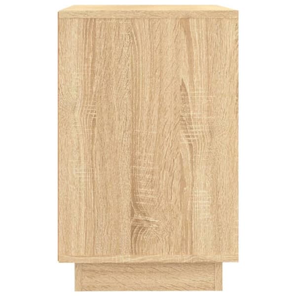 vidaXL skænk 102x35x55 cm konstrueret træ sonoma-eg