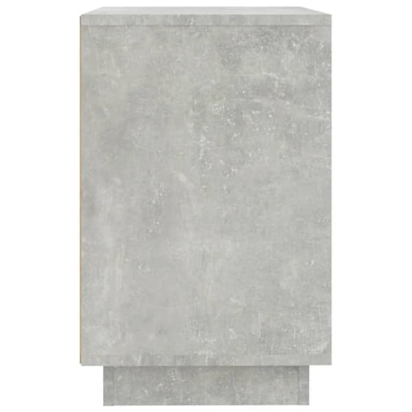 vidaXL Byrå betonggrå 102x35x60 cm konstruerat trä