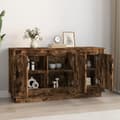 Miniatyrbilde 3 av 10: vidaXL Skjenk røkt eik 102x35x55 cm konstruert tre