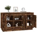 Miniatyrbilde 4 av 10: vidaXL Skjenk røkt eik 102x35x55 cm konstruert tre