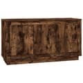 Miniatyrbilde 1 av 10: vidaXL Skjenk røkt eik 102x35x55 cm konstruert tre
