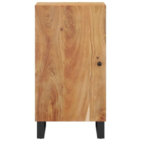 vidaXL skænk med låge 40x31x75 cm massivt akacietræ