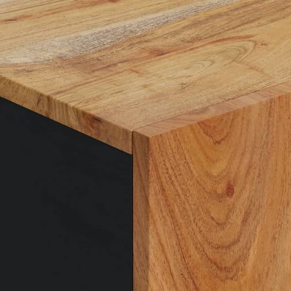 vidaXL skænk med låge 40x31x75 cm massivt akacietræ