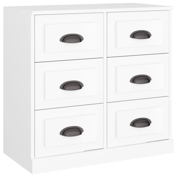 vidaXL Förvaringsskåp vit 70x35,5x67,5 cm konstruerat trä
