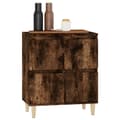 Miniatyrbilde 4 av 11: vidaXL Skjenk røkt eik 60x35x70 cm konstruert tre