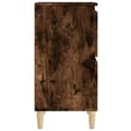 Miniatyrbilde 7 av 11: vidaXL Skjenk røkt eik 60x35x70 cm konstruert tre