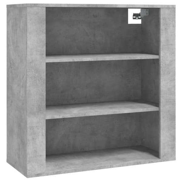 vidaXL Highboard betonggrå konstruert tre