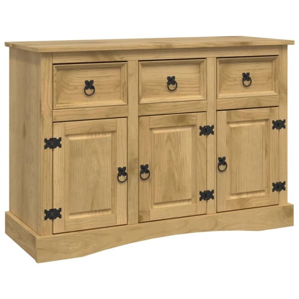 vidaXL Skjenk Corona 115x43x79,5 cm heltre meksikansk furu