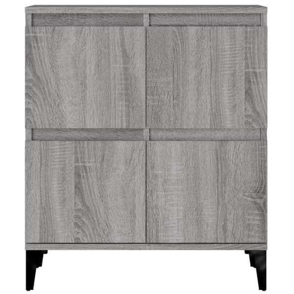 vidaXL Senkki harmaa Sonoma 60x35x70 cm tekninen puu