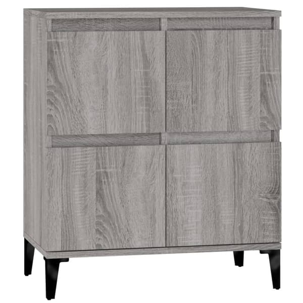 vidaXL Senkki harmaa Sonoma 60x35x70 cm tekninen puu