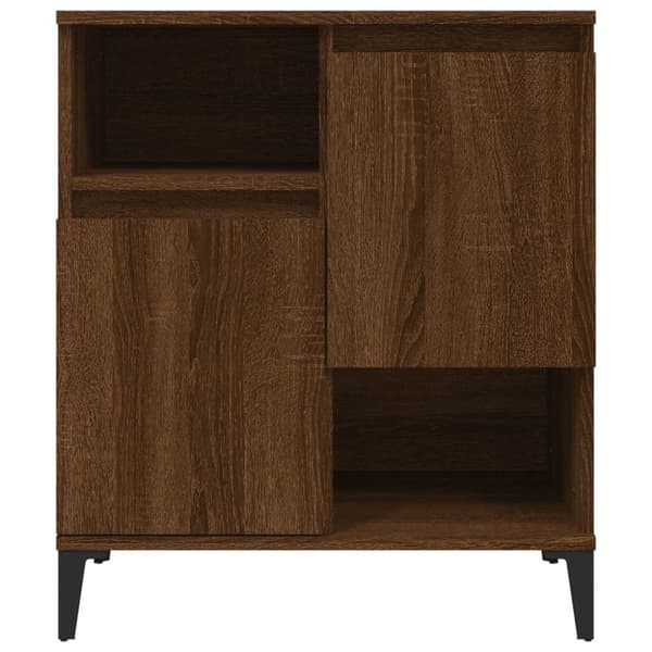 vidaXL Senkki ruskea tammi 60x35x70 cm tekninen puu